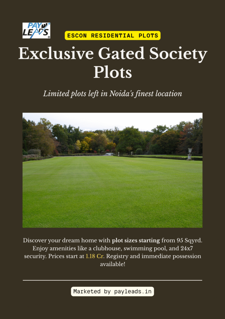 Escon Residential Plots Noida